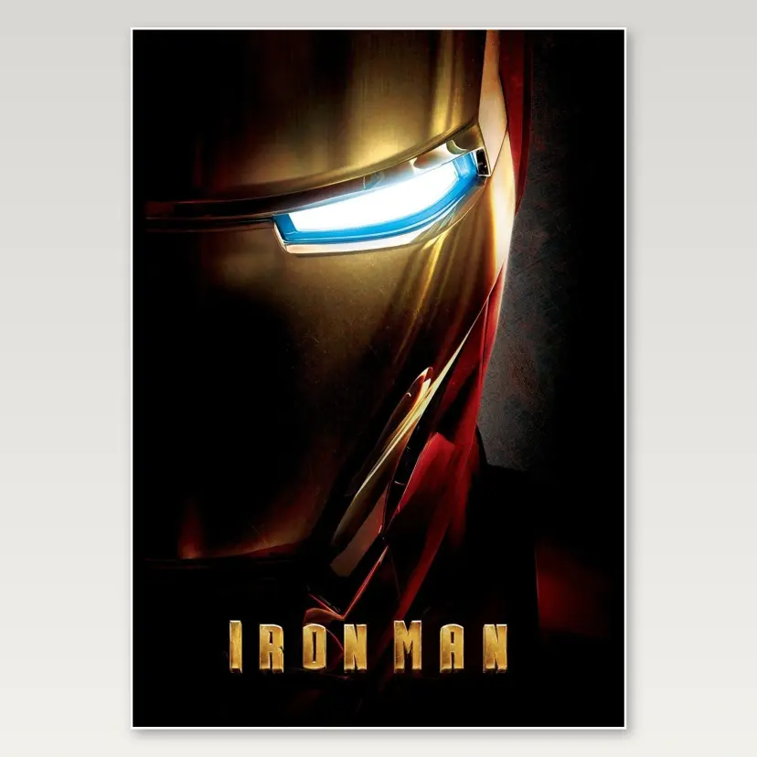 Iron Man A4 Poster