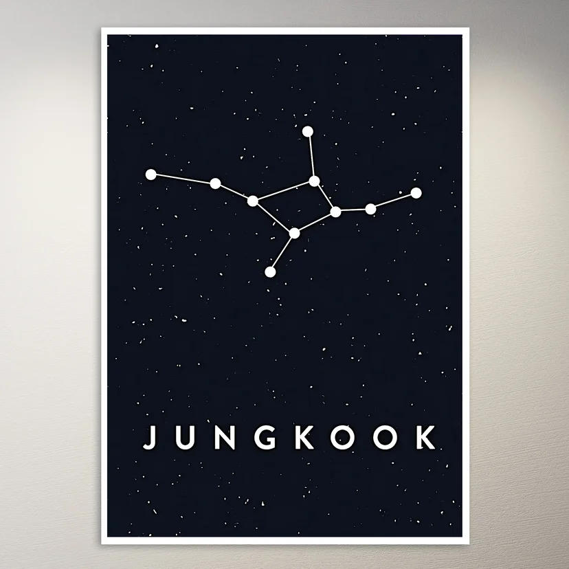 Jungkook Constellation Poster