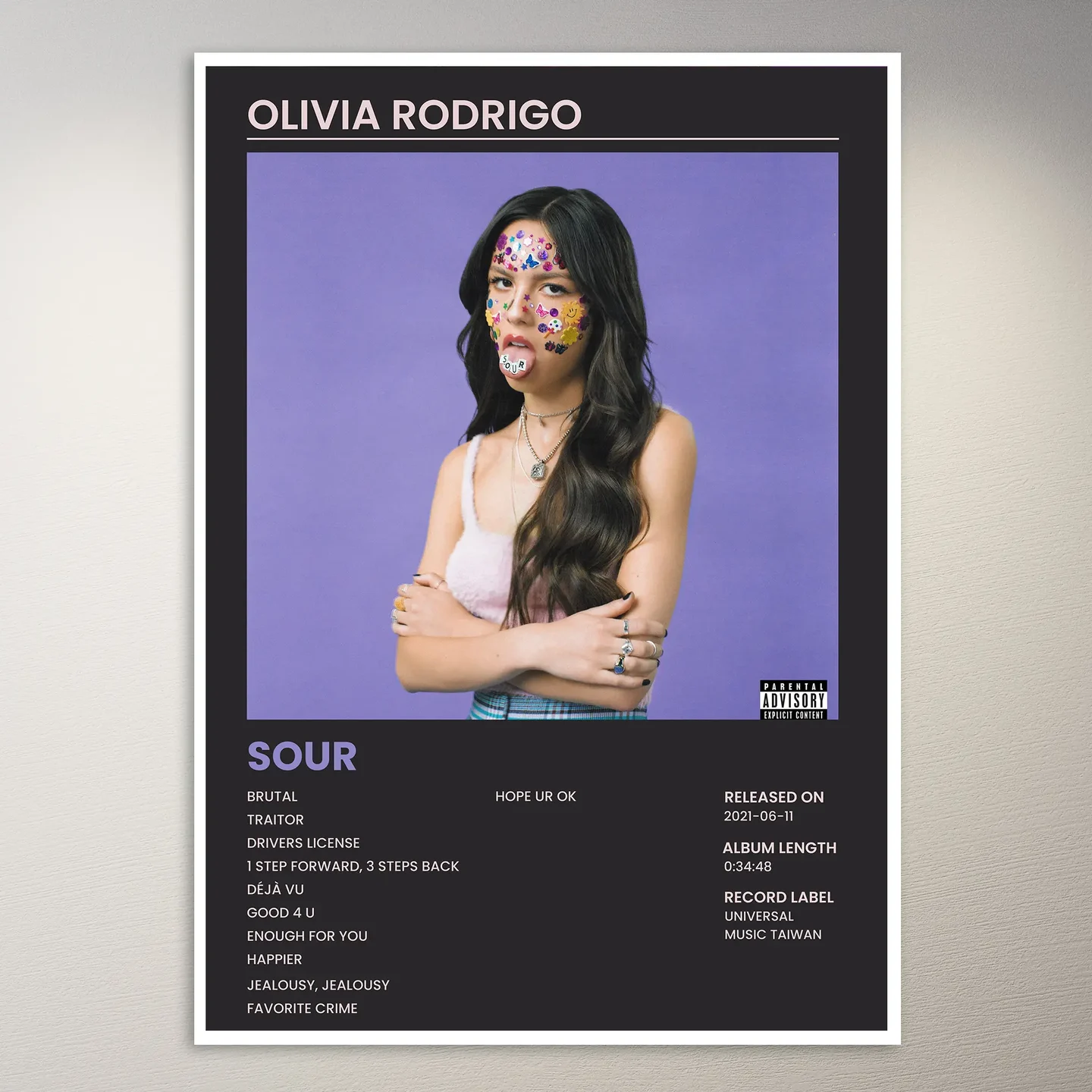 Olivia Rodrigo Poster