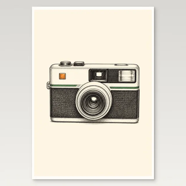 Compact Camera Poster