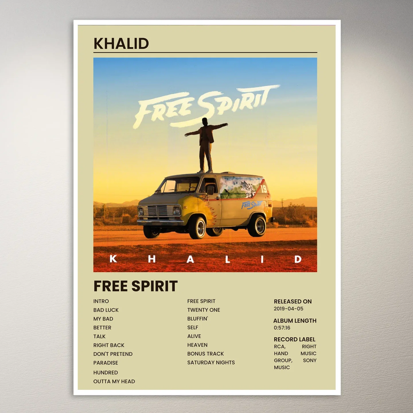 Khalid Poster