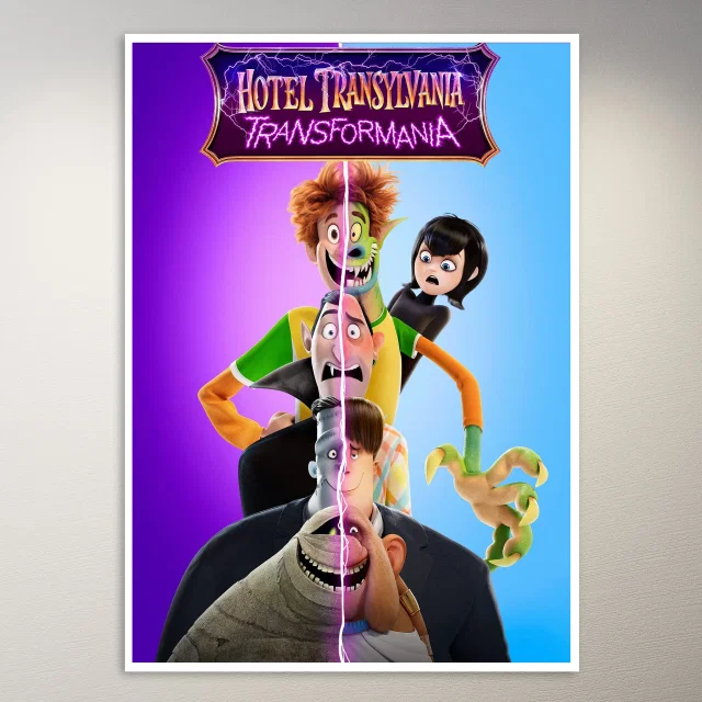Hotel Transylvania Transformania Characters Poster