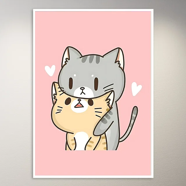Kawaii Aesthetics Wall Poster