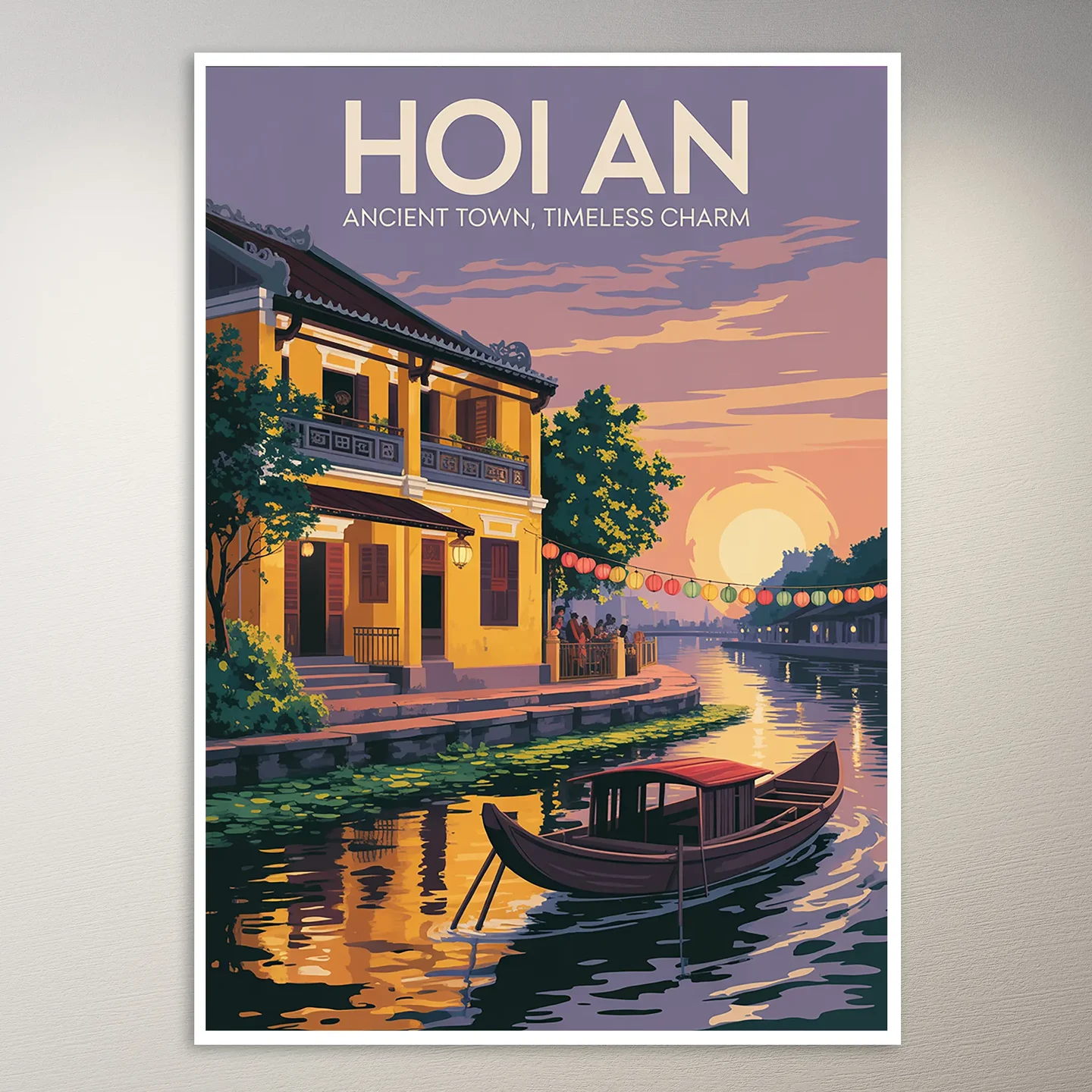 Hoi An Travel Poster