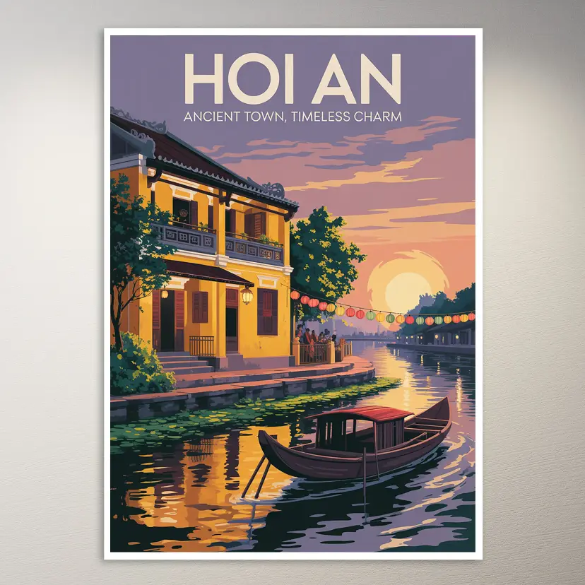 Hoi An Travel Poster