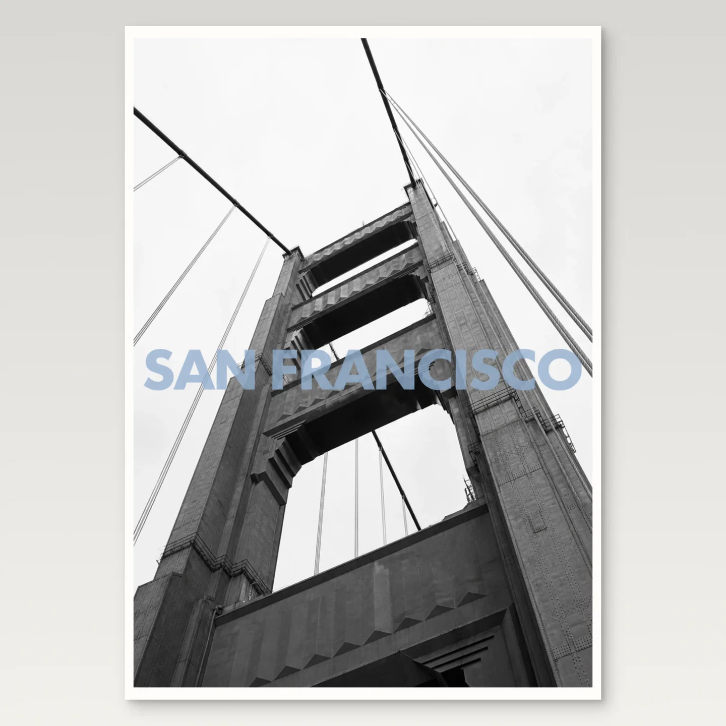 San Francisco Poster mockup
