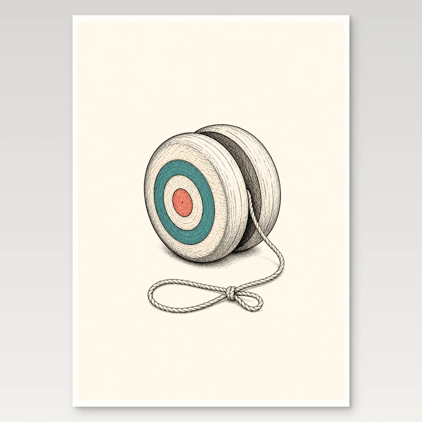 Yo-Yo Poster mockup