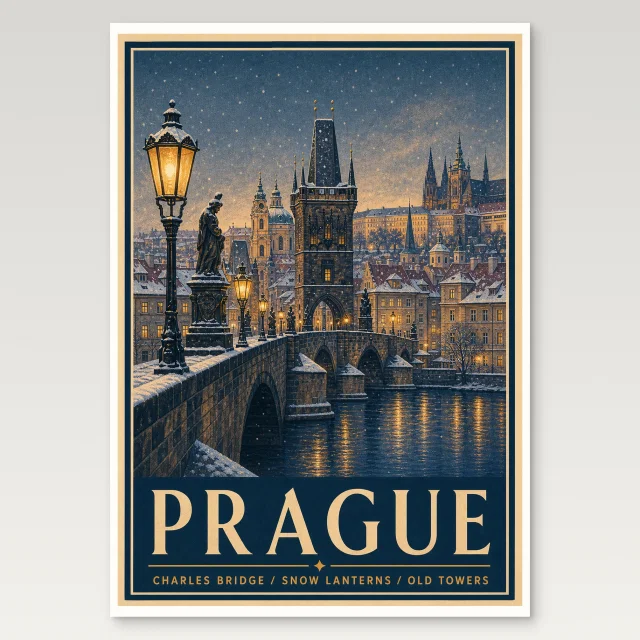 Prague Poster
