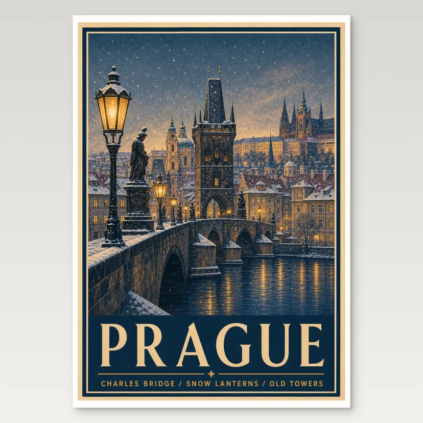 Prague Poster