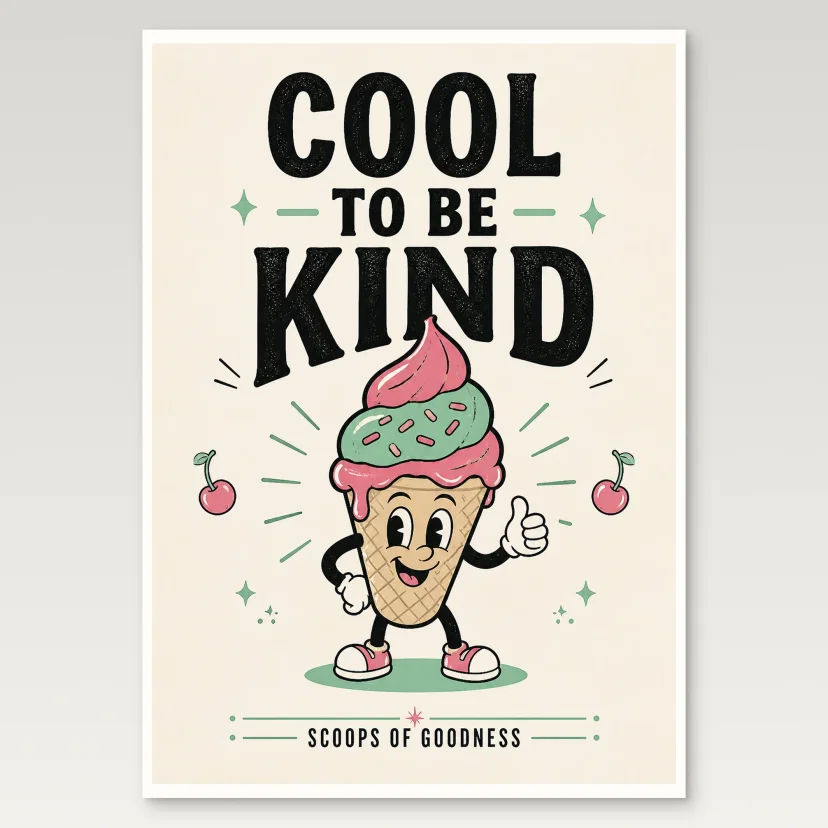 Ice Cream Poster