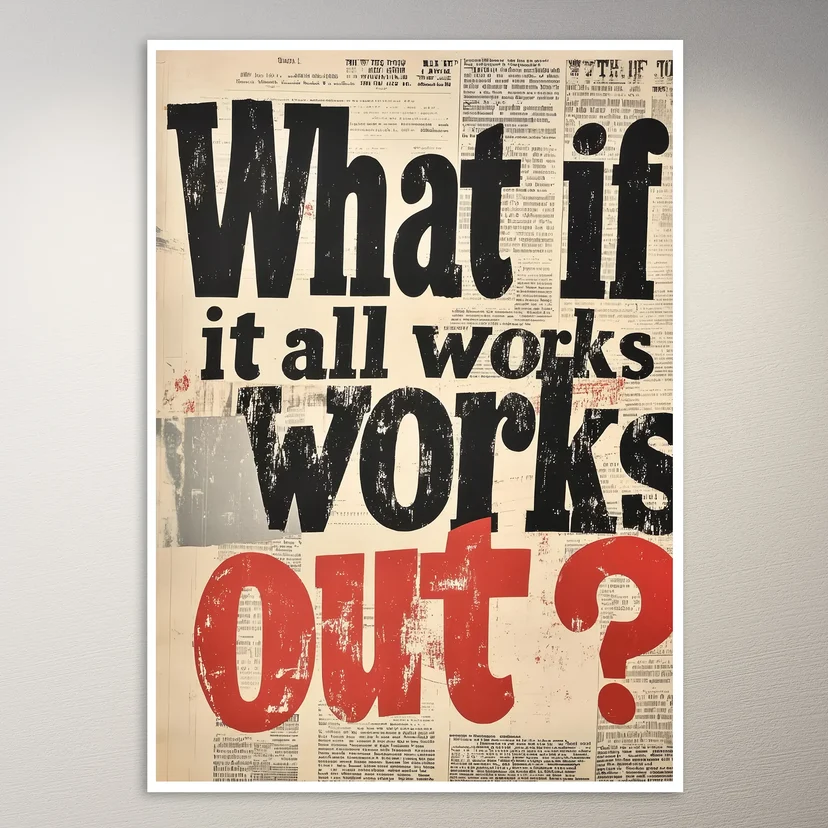 What If It All Works Out Poster