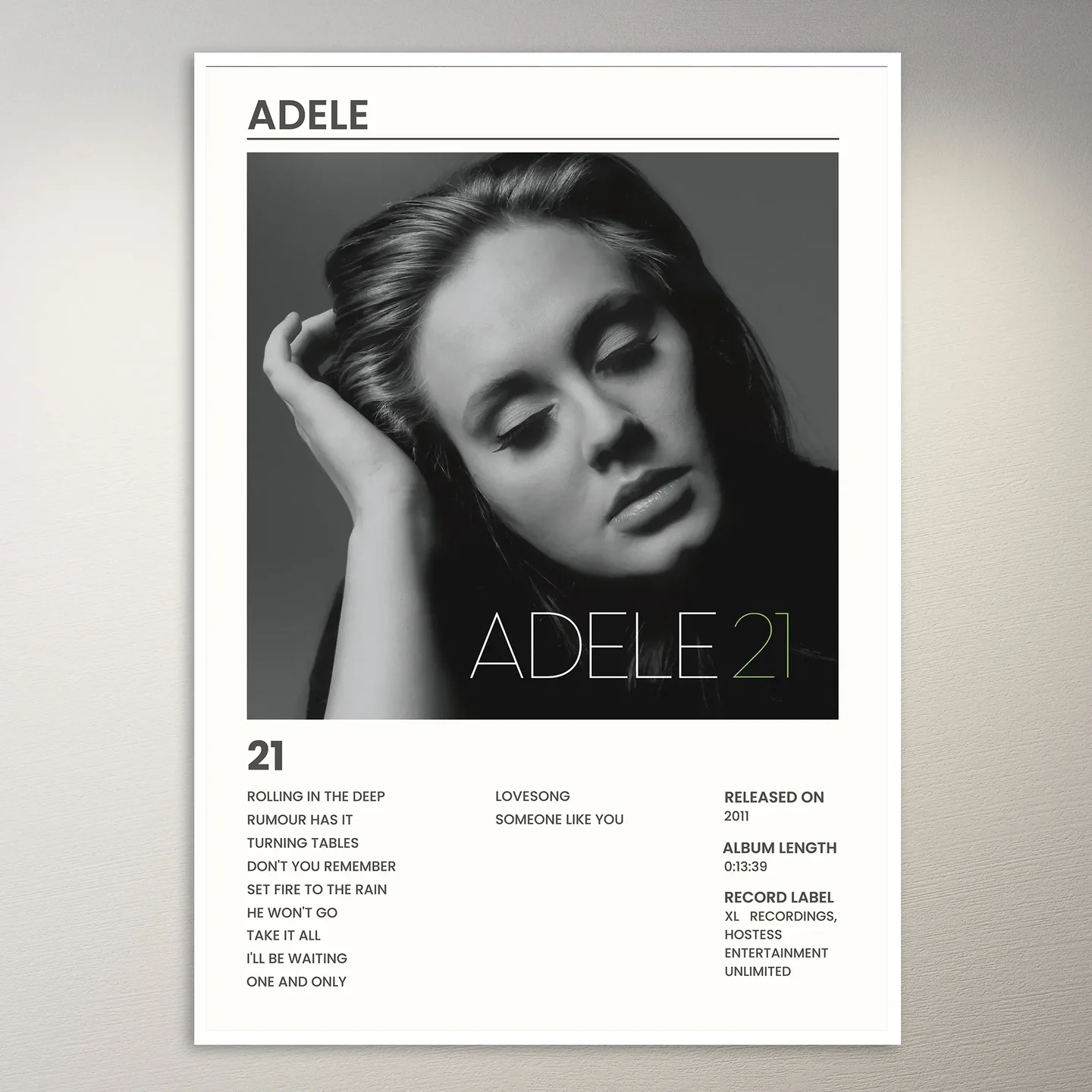 Adele Poster