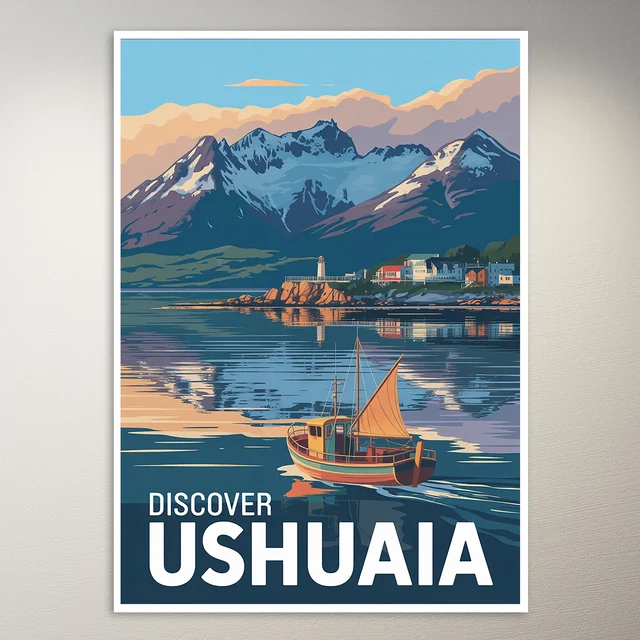 Ushuaia Travel Poster