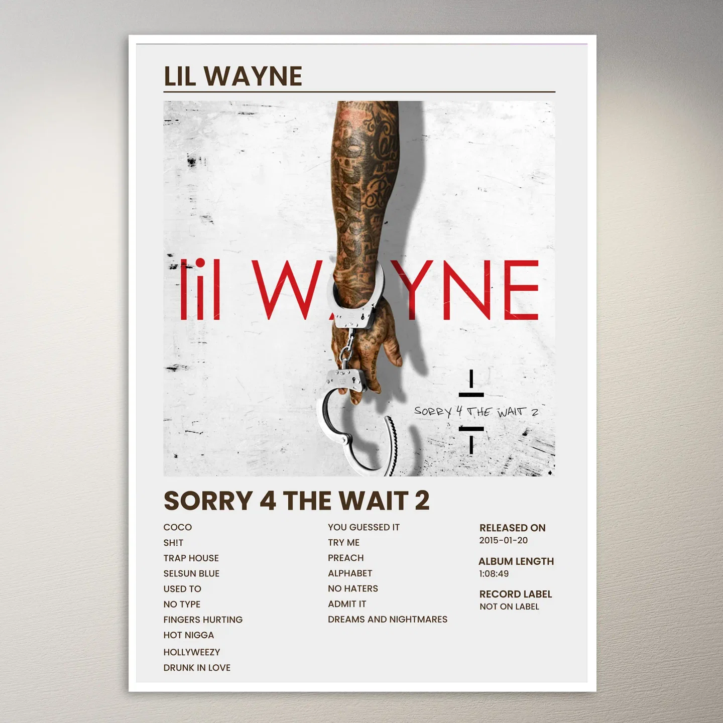 Lil Wayne Poster