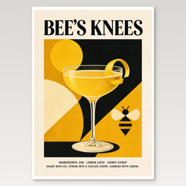 Bees Knees Poster
