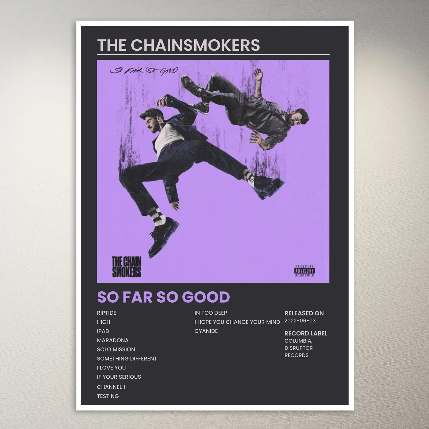 The Chainsmokers Poster