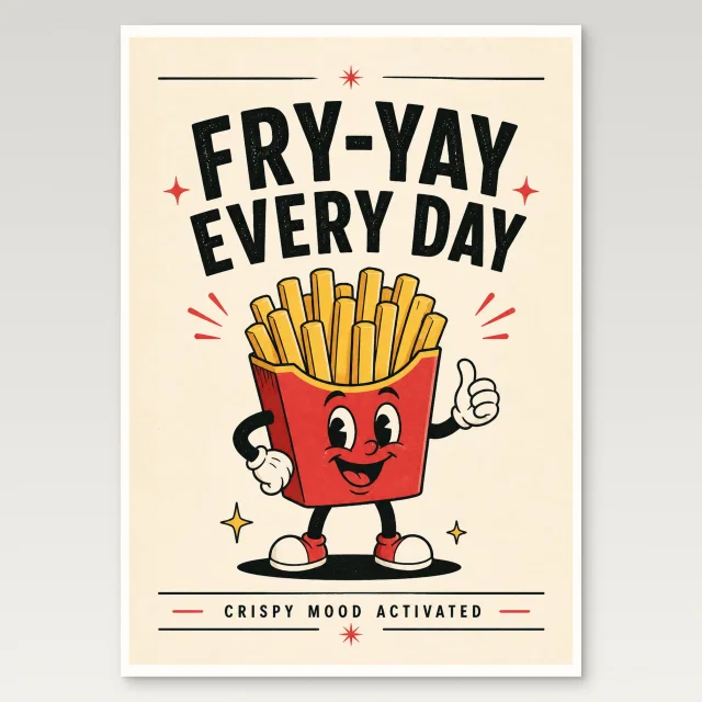 Fries Poster