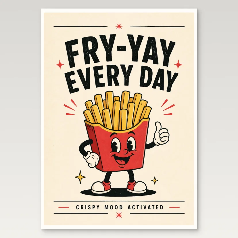 Fries Poster