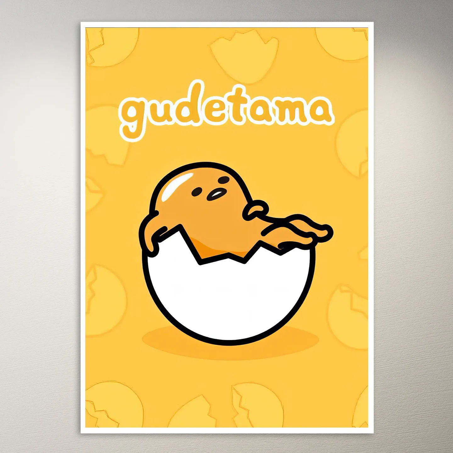 Gudetama the Lazy Egg Yolk Poster