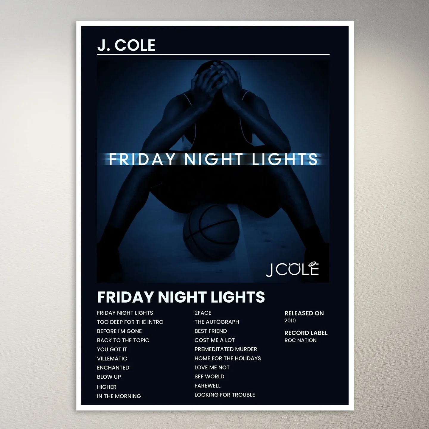J. Cole Poster