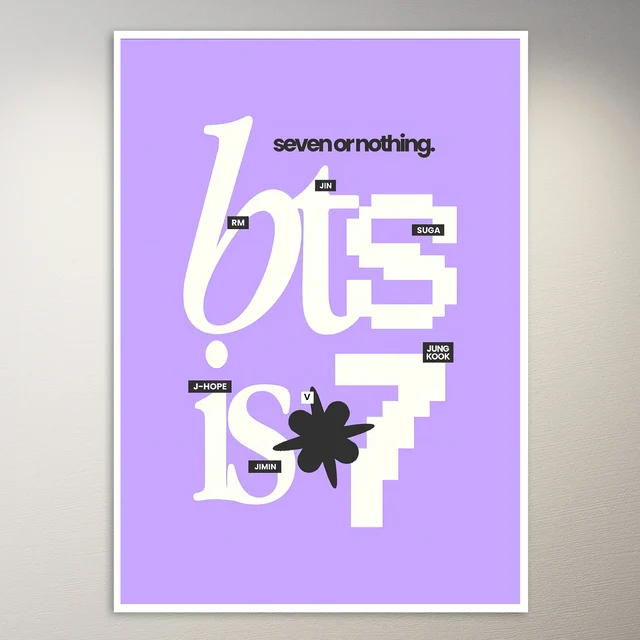 BTS Seven or Nothing Poster