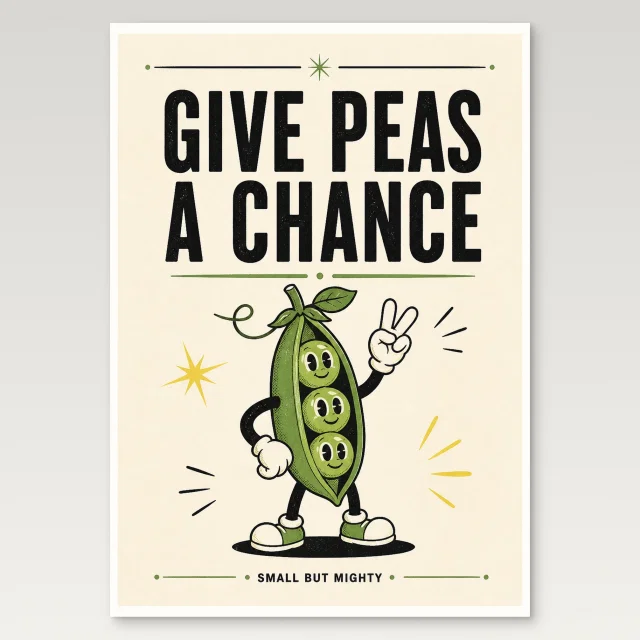 Peas Poster
