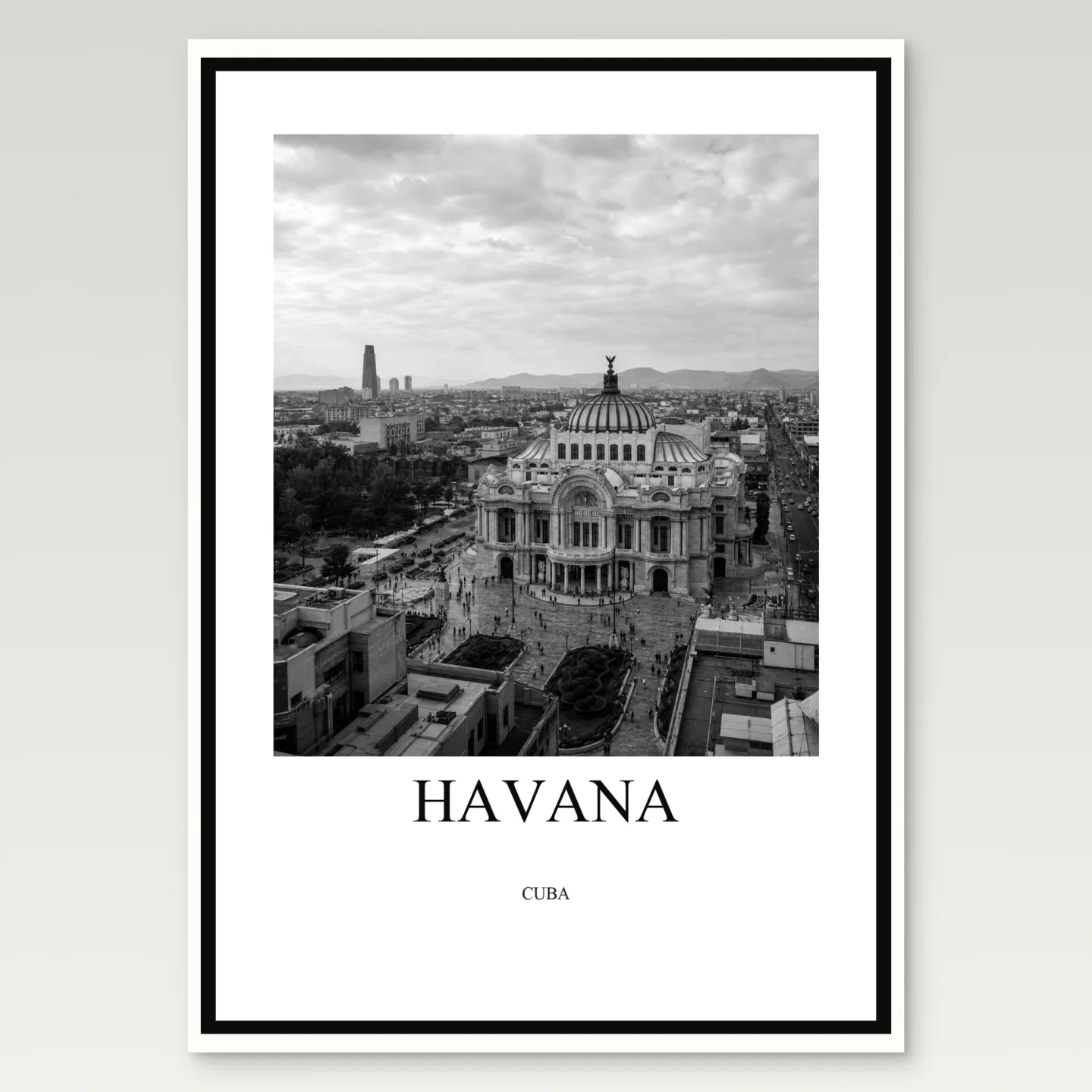 Havana Poster mockup