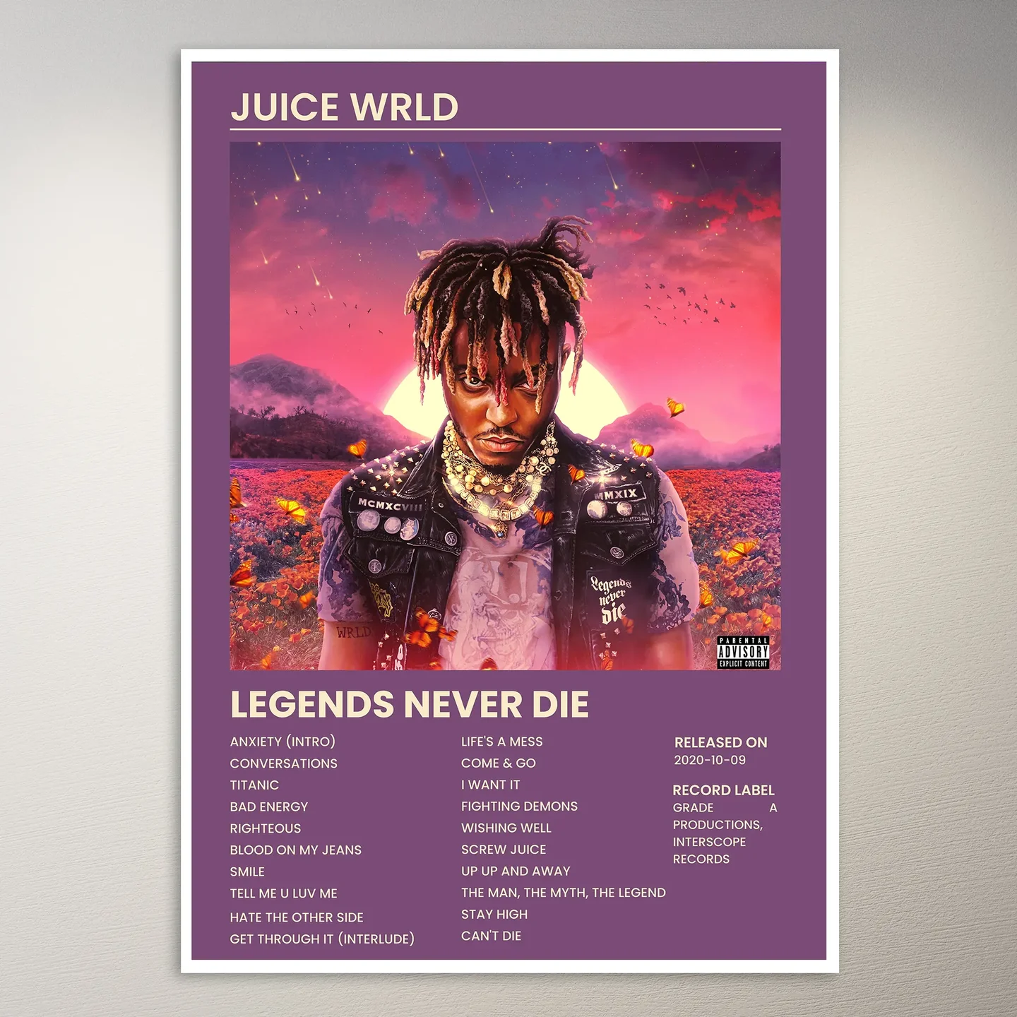 Juice WRLD Poster