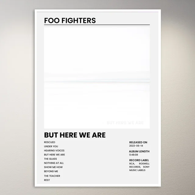 Foo Fighters Poster