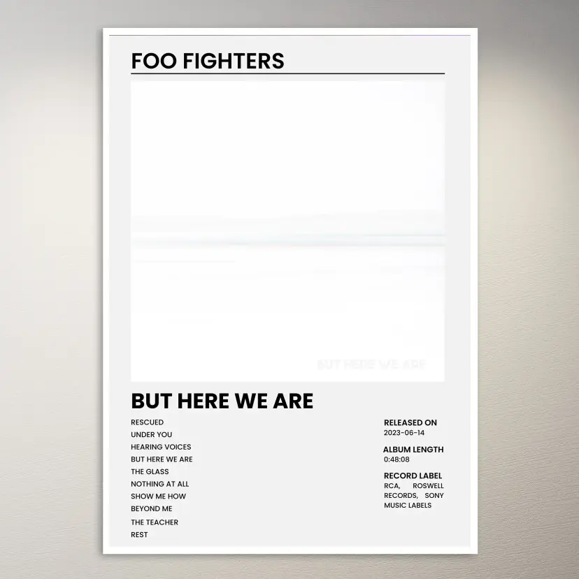 Foo Fighters Poster