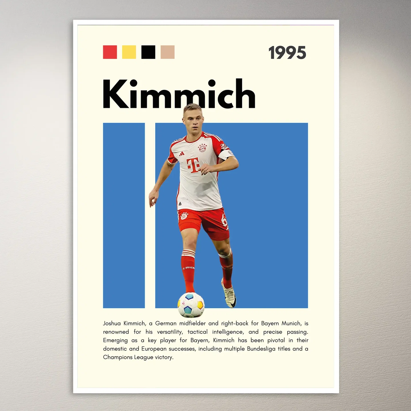 Joshua Kimmich 1995 Poster