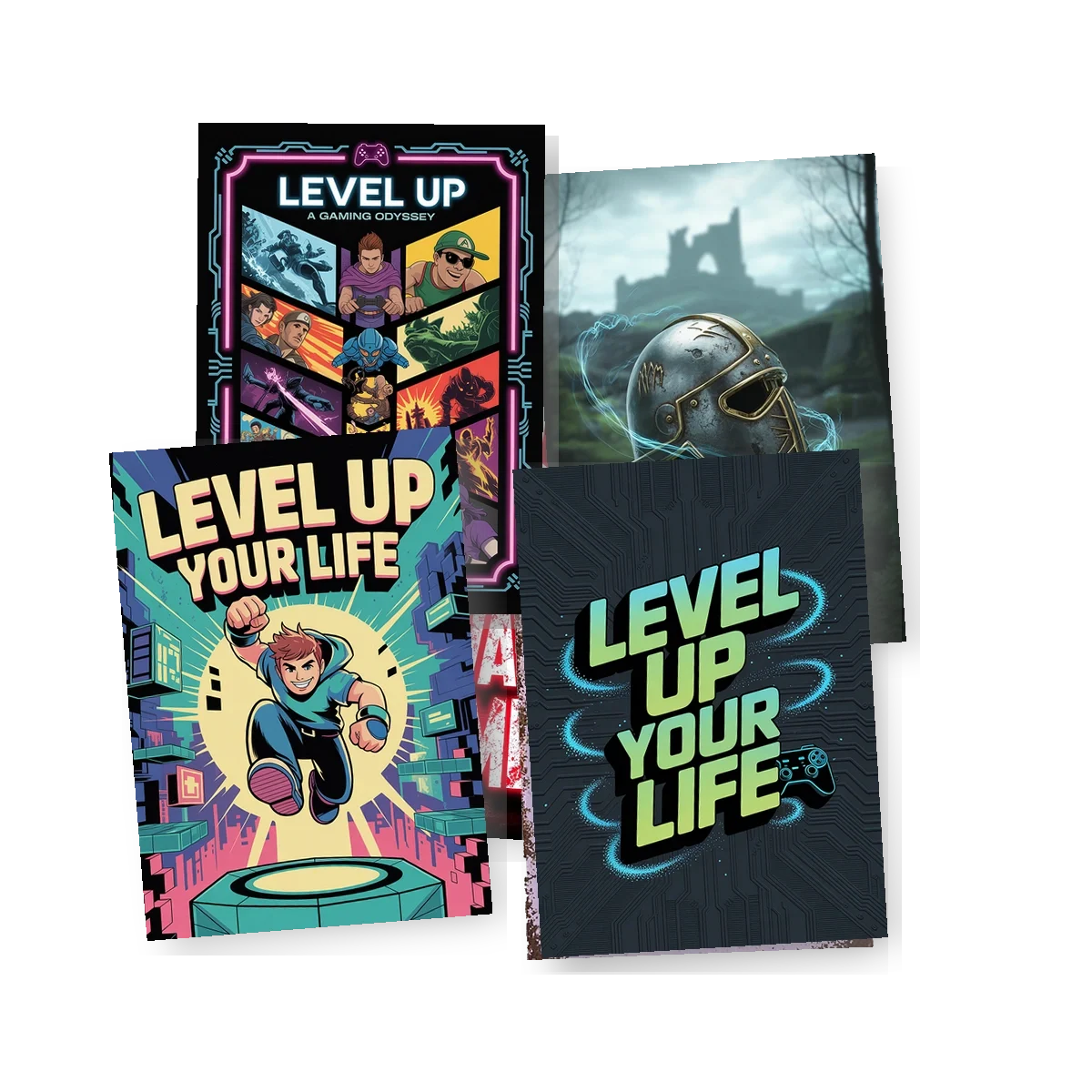 Gamer's Wall Posters Set of 6