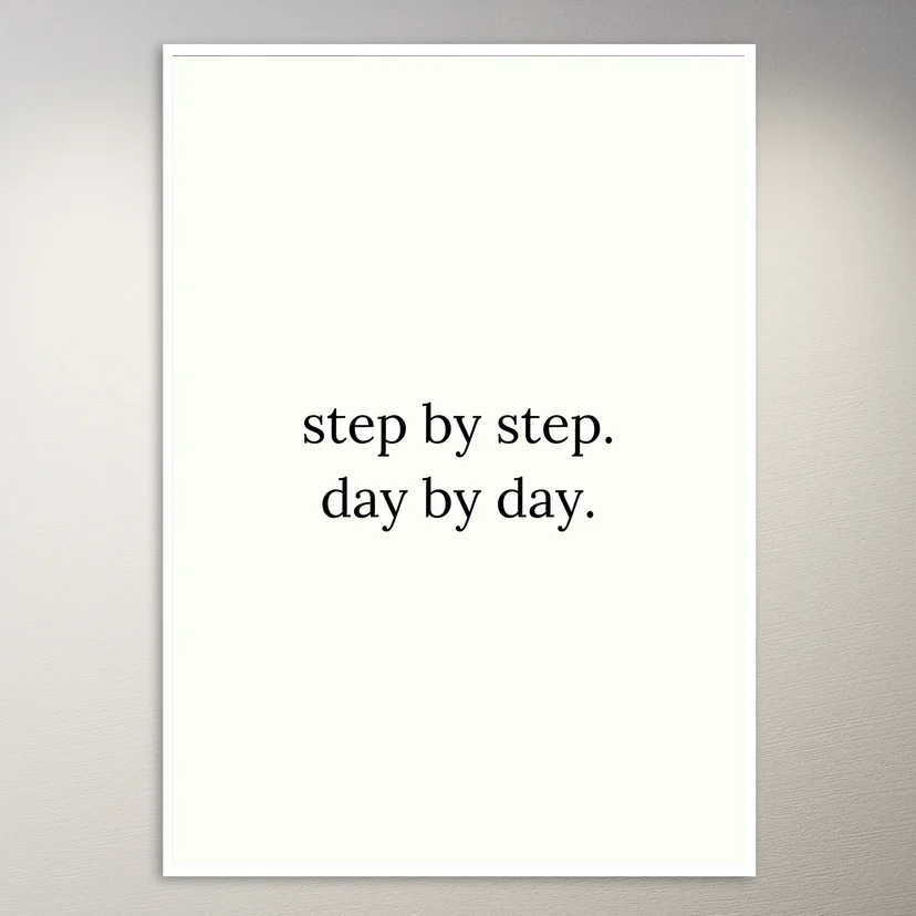 Motivational Quote Wall Poster