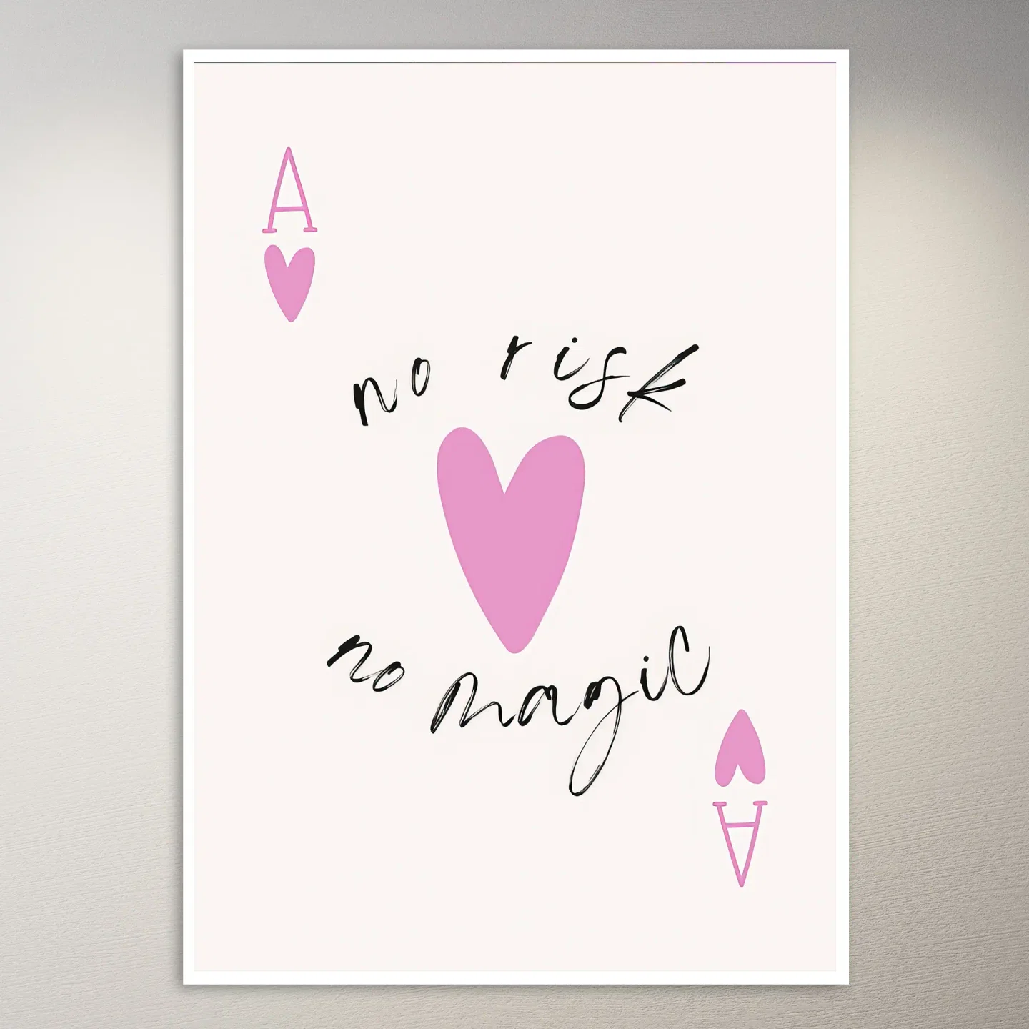 No Risk, No Magic Poster