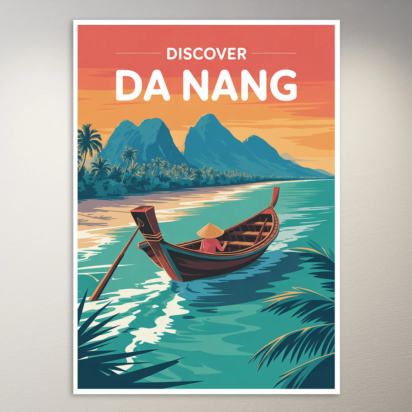Da Nang Travel Poster