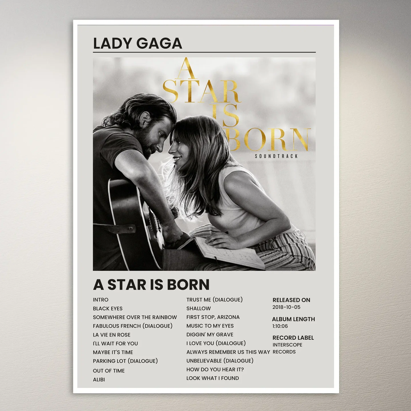 Lady Gaga Poster