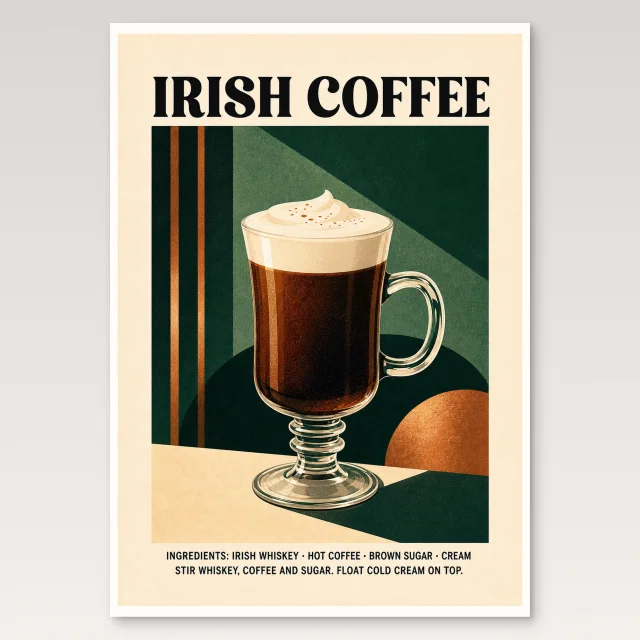 Irish Coffee Poster