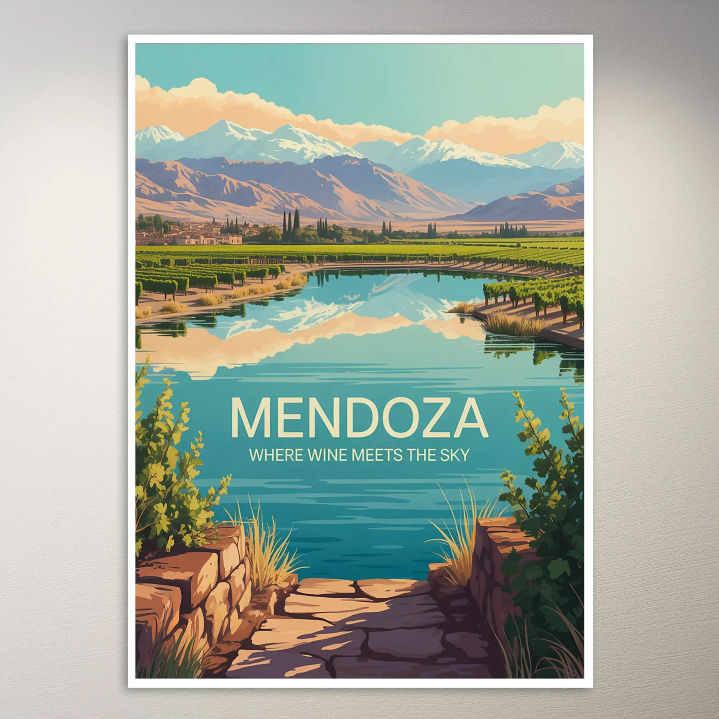 Mendoza Travel Poster
