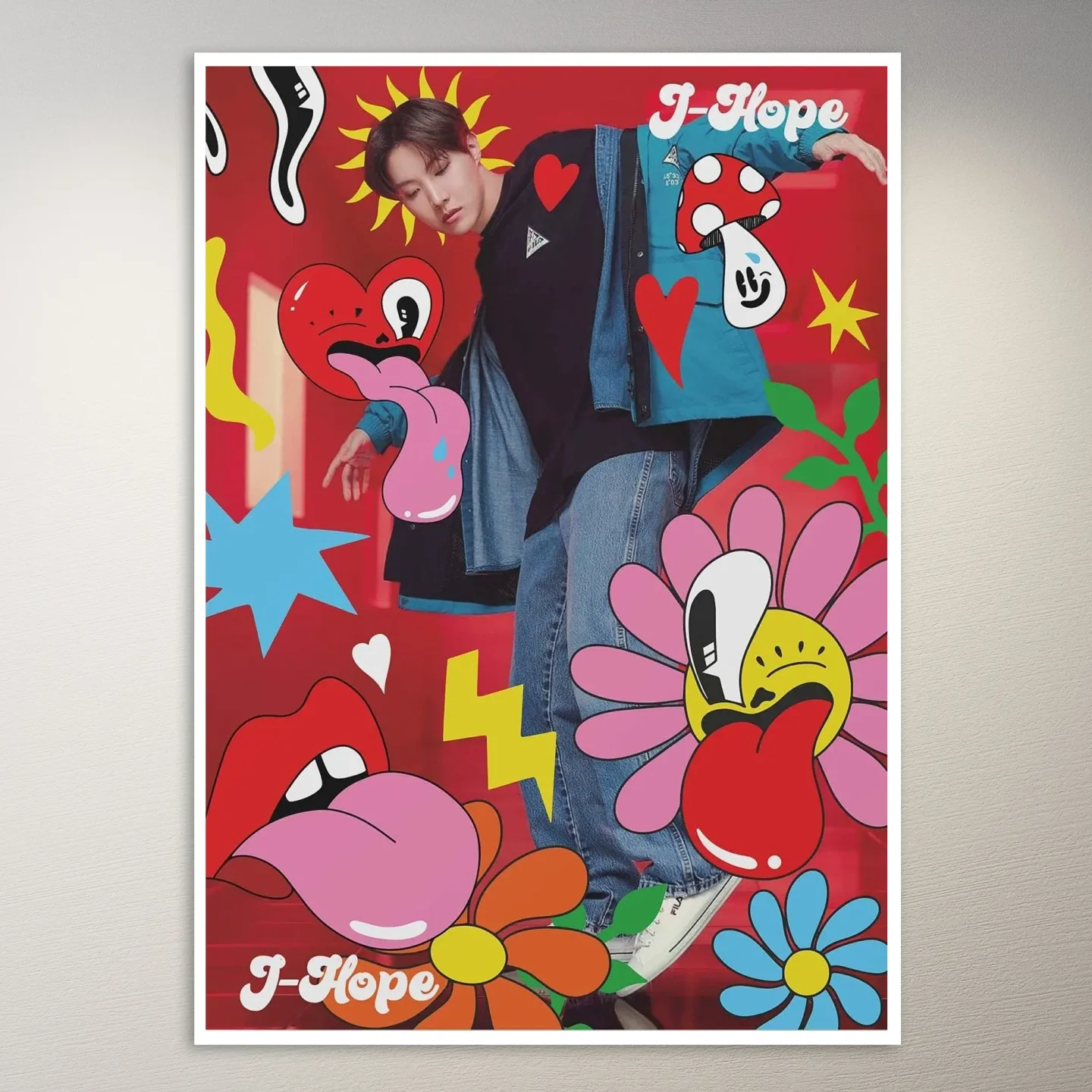 J-Hope BTS Inspired Poster | K-Pop Poster | BTS Poster