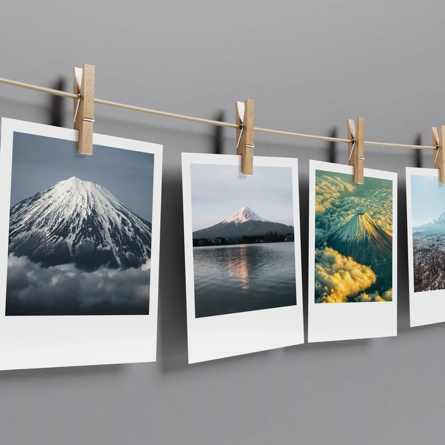 Mt Fuji Prints Set of 12