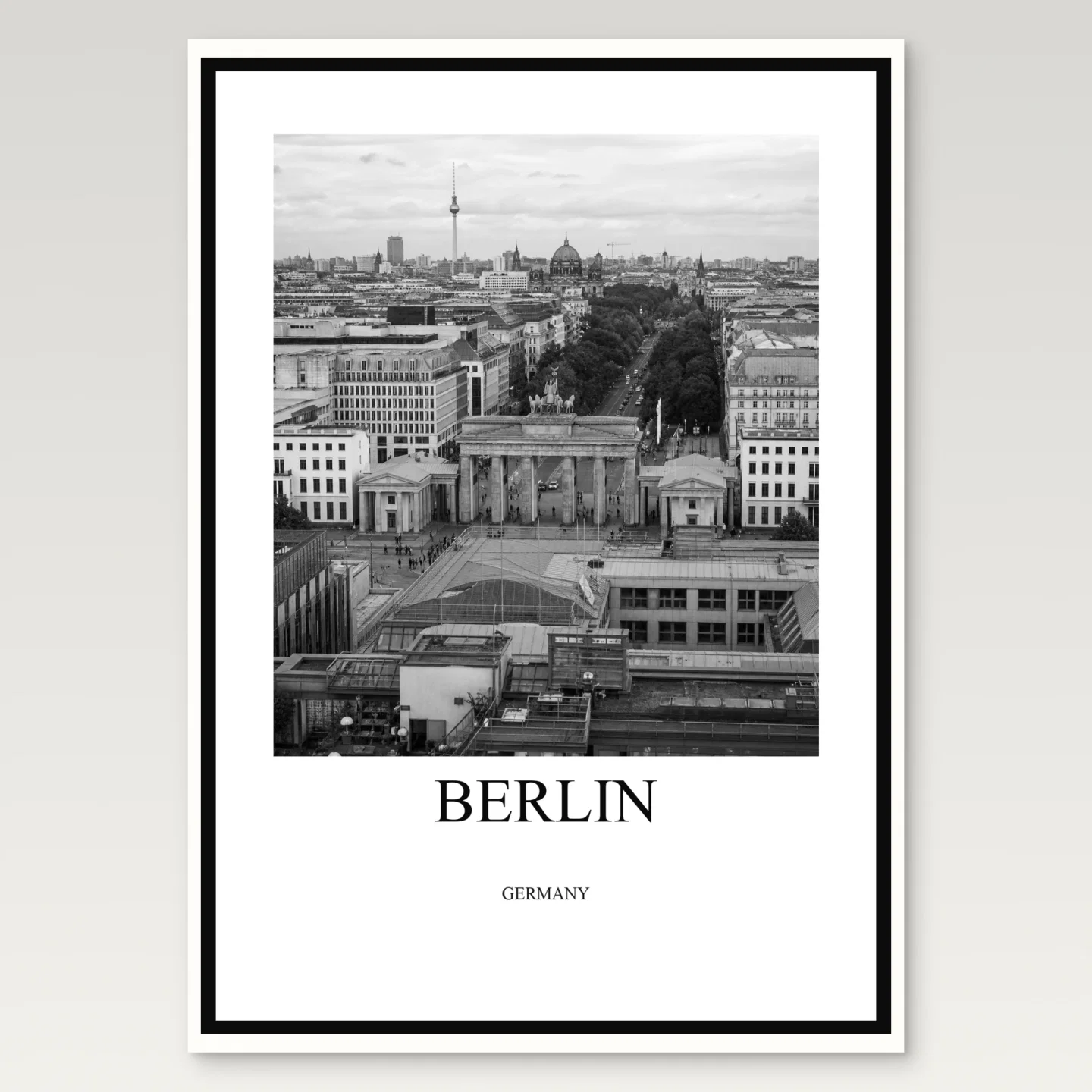 Berlin Poster mockup