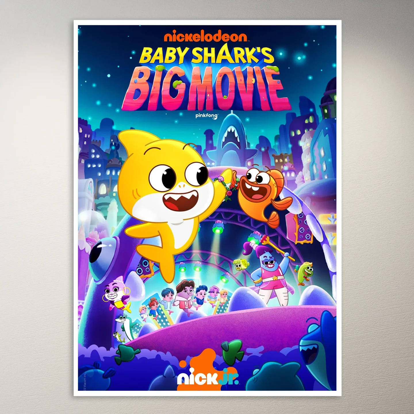 Baby Shark's Big Movie Poster