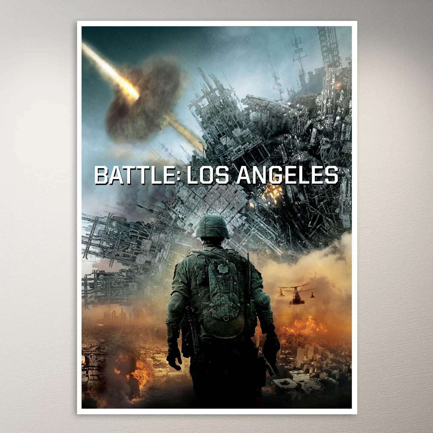 Battle Los Angeles Soldier Poster