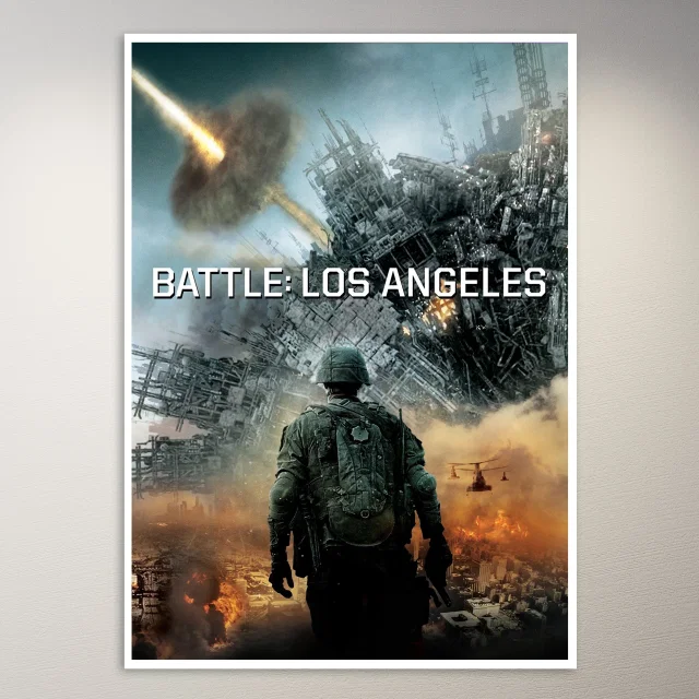 Battle Los Angeles Soldier Poster