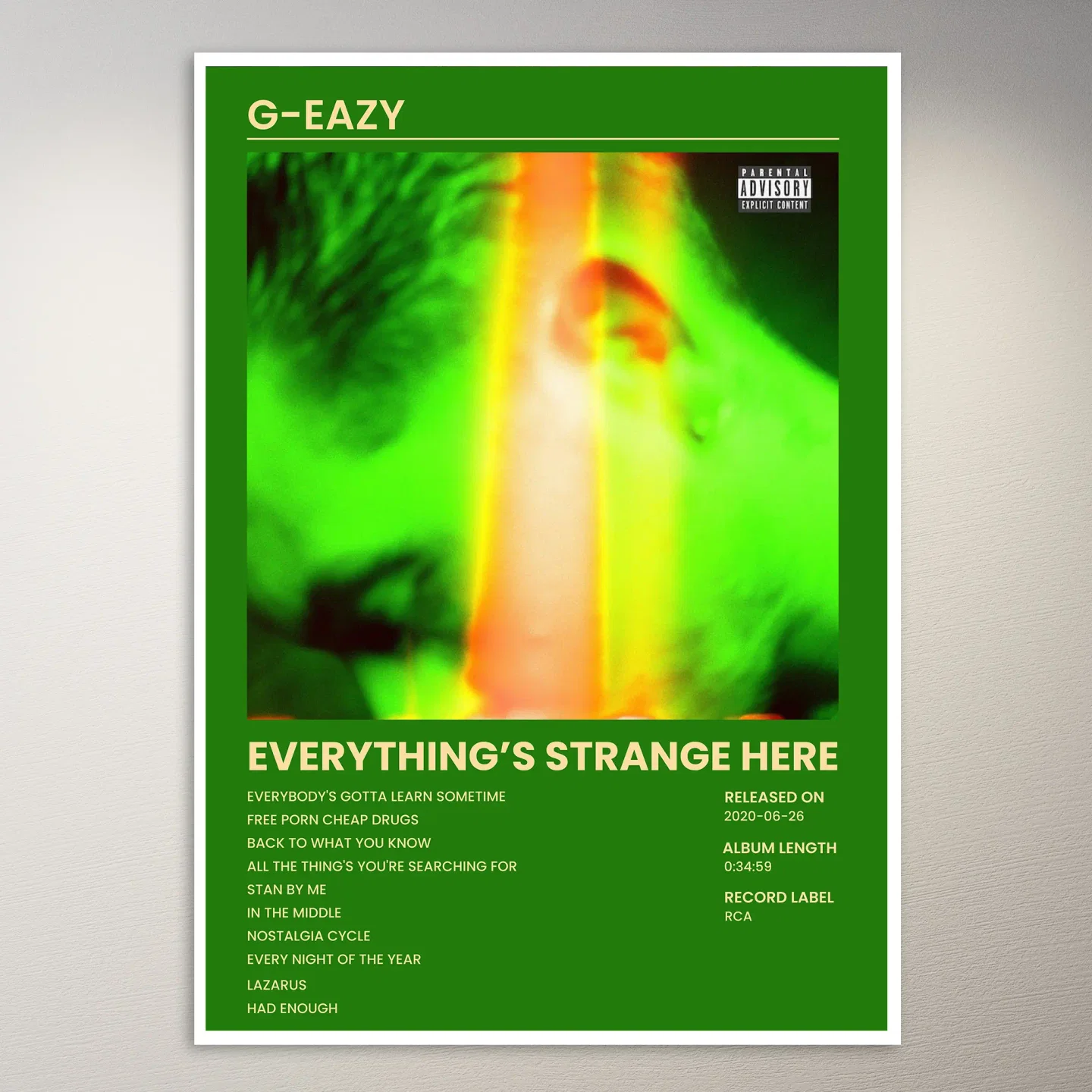 G-Eazy Poster