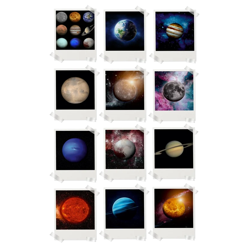 Solar System Prints Set of 12