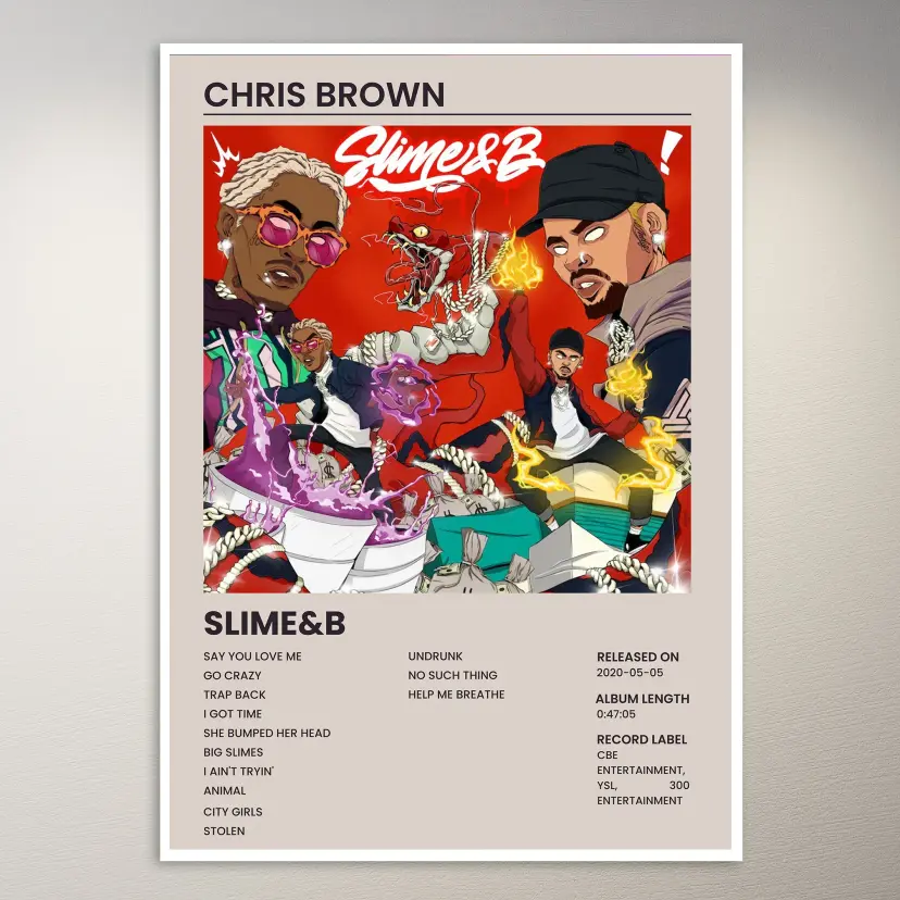 Chris Brown Poster