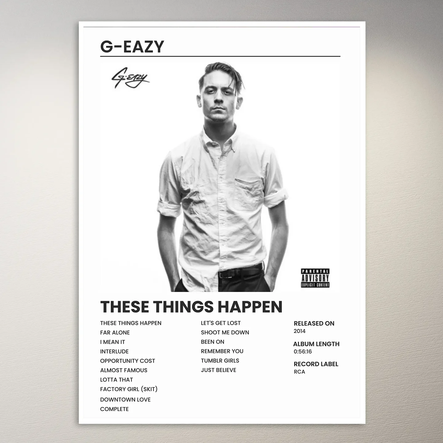 G-Eazy Poster