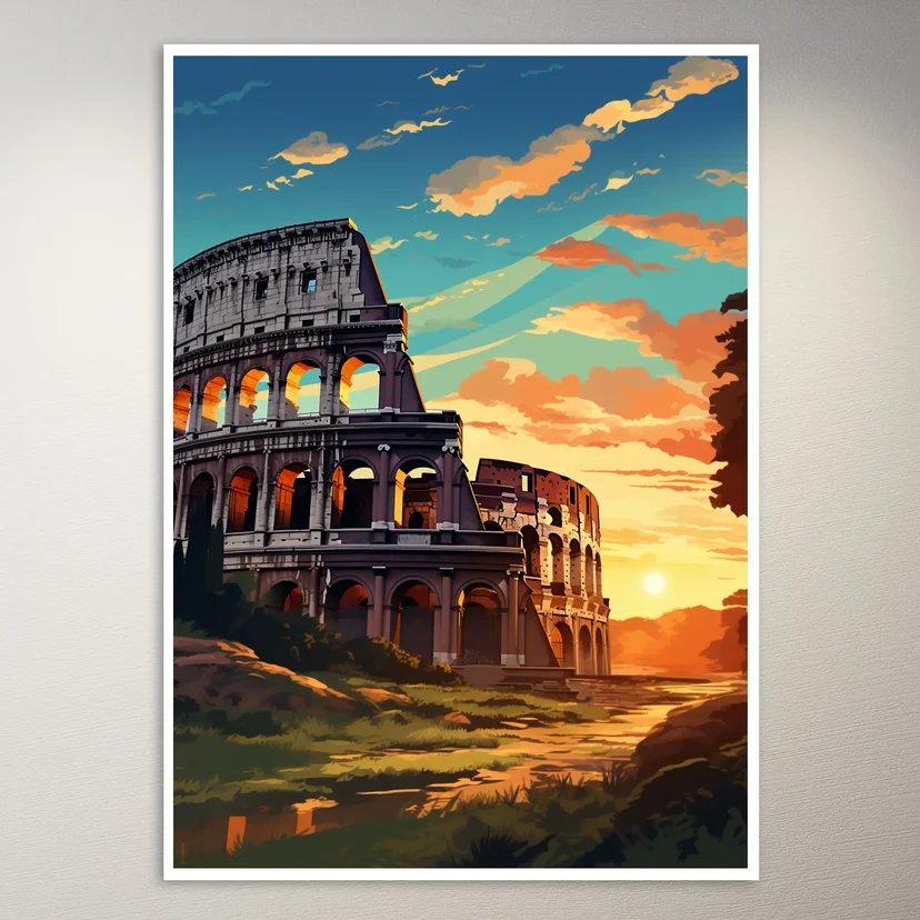 The Colosseum Poster