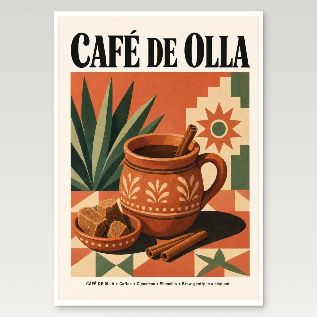 Cafe De Olla Poster